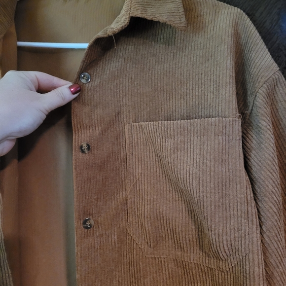 Corduroy Button Up Top - Picture 6 of 6